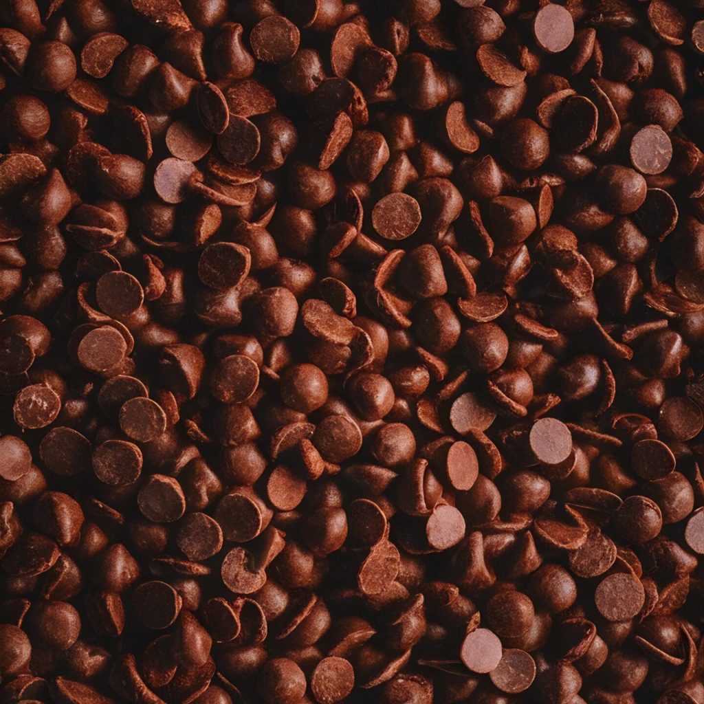 overhead-view-chocolate-chips